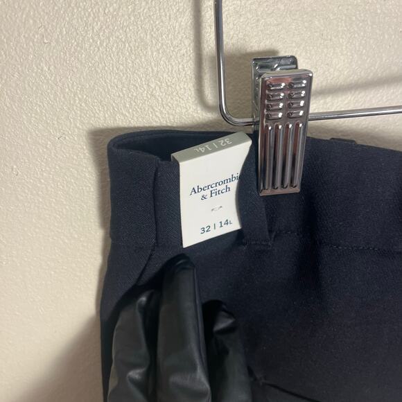 NWT Abercrombie & Fitch Sloane Tailored Black Pants Size 14 Long - Picture 7 of 10